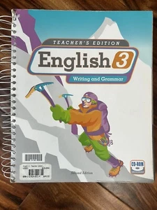 BJU Press English 3 Teacher's Edition 2nd Edition with CD. - Bild 1 von 1