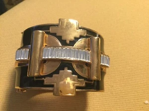 Bracciale in smalto nero SKYE - Foto 1 di 7