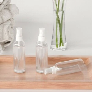 100ML Small Bottle Empty Refillable Plastic Pump Spray TravelPerfume Container.ゞ - Picture 1 of 11
