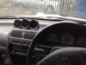 TOYOTA STARLET / GLANZA - 3 GAUGE DASH MOUNTED POD - MANY FINISHING OPTIONS - Picture 1 of 12
