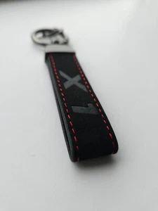BM1B BMW X1 Luxury Alcantra Keychain Keyring Logo Car Key Ring - Picture 1 of 5