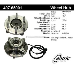 Centric Parts Wheel Hub Assembly 407.65001 BPF