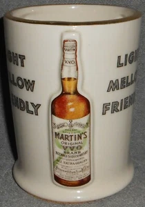 Vintage MARTINS ORIGINAL VVO Marke SCOTCH WHISKEY Keramik RÜHRSTABHALTER - Bild 1 von 5