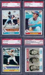 PSA 9 1979 Topps #710 New York Yankees Prospects Brian Doyle Mike Heath ONLY!