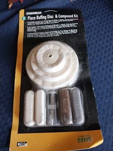 8pc Columbian BUFFING WHEEL PAD COMPOUND Kit - Picture 1 of 1