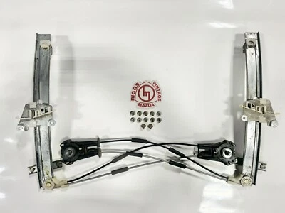 Par regulador mecanismo ventana manual Mazda Rx7 FC cupé S4 S5 1986-1991 Foto 1 de 4