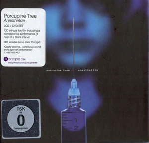 PORCUPINE TREE, ANESTHETIZE, 2 x CD + DVD-V SET, UK 2015 (SEALED) - Bild 1 von 5
