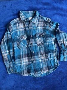 Boys Flannel Size M(8) (Faded Glory Brand) - Picture 1 of 3