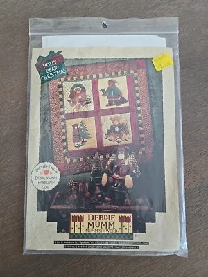 Debbie Mumm Mumm's The Word Holly Bear Navidad Acolchado Patrón AP-54 Foto 1 de 3