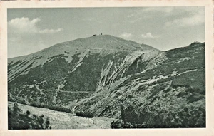 Alte Ansichtskarte Riesengebirge Schneekoppe, 1943 Böhmen - Bild 1 von 2