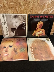 Bundle Of 4 Tammy Wynette 12" Vinyl Records - Picture 1 of 5