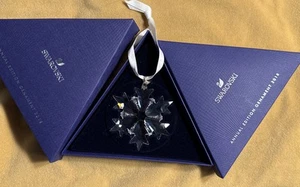 Swarovski Crystal Snowflake Christmas Ornament 2018 Annual Edition in Box - Picture 1 of 5