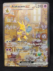 Alakazam EX 201/165 SV Scarlet Violet 151 Holo SIR Full Art Illustration Englisch - Bild 1 von 10