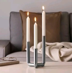 Bougeoir - Design Henrik Preutz - IKEA 2017 Aluminium - Foto 1 di 5