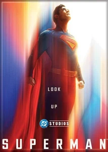 Póster de película DC Comics Superman 2025 imagen imán refrigerador NUEVO SIN USAR - Imagen 1 de 1