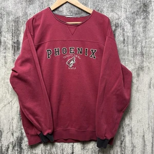 VINTAGE PHOENIX COYOTES NHL HOCKEY BESTICKTER PULLOVER XL FANS GEAR - Bild 1 von 5