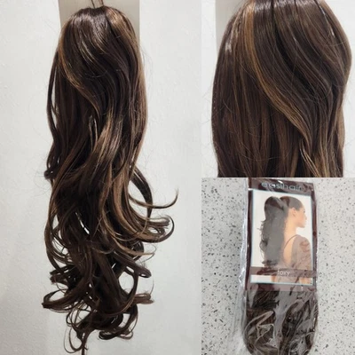 Foxy by Jon Renau 马尾辫爪夹 抽绳 8/30 可可扭结 — 第 1/4 张图片