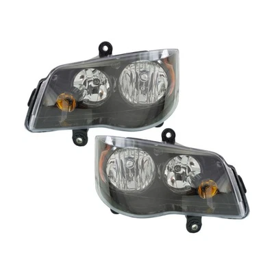 For Dodge Grand Caravan 2011-2020 Headlight Driver and Passenger Side | Pair Foto 1 de 4