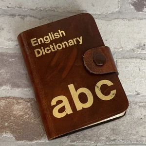 Vintage English Dictionary Midget Series vintage miniature book Burgess & Bowes - Picture 1 of 12