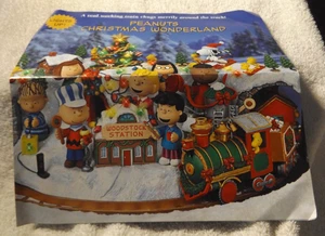 Vintage Danbury Mint Mailing Advertisement for PEANUTS CHRISTMAS WONDERLAND - Picture 1 of 4