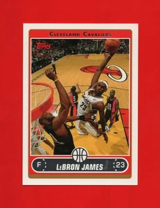 2006-07 Topps LeBron James #123 Cavaliers - Imagen 1 de 2