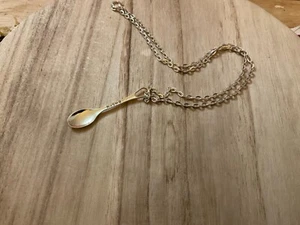 Funky Spoon Fibro Necklace Keyring Spoonie reduced to clear going cheap