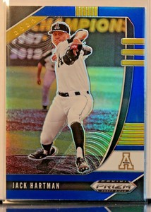 2020 PANINI PRIZM DRAFT JACK HARTMAN BLUE PRIZM 