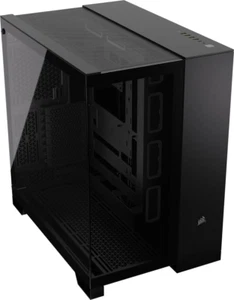CORSAIR 6500X Mid-Tower ATX Dual Chamber PC Case – Panoramic Tempered Glass –... - Picture 1 of 15