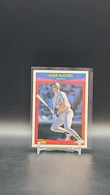 1990 Score 100 Superstars Mark McGwire Baseball Card #25 - Image 1 of 2