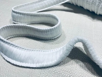 Garniture de coussin textile à pompons à franges en coton de 30 mm de large -... - Photo 1/3