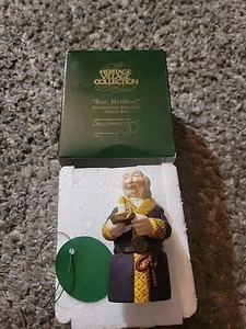 Caja con bisagras Dept 56 Heritage Village Collection Bah Humbug caja baratija - Imagen 1 de 9
