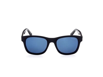 Moncler ML 0192 92D Black/Blue Polarized Plastic Sunglasses Frame 53-20-145 - Image 1 of 3