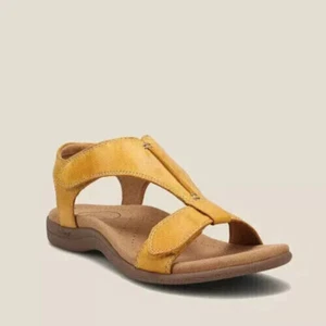Womens Slip On Wedge Sock Sandals Wide Fit Ladies Summer Beach Shoes- - Picture 1 of 13