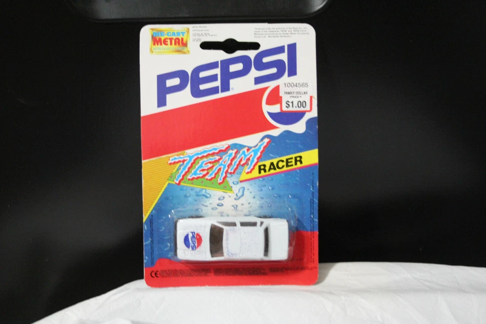 1993 GOLDEN WHEEL RARE BLUE SPLATTER PEPSI TEAM RACER DIE CAST METAL  - Image 1 of 1