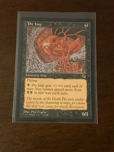 Magic the Gathering Tempest Pit Imp - Picture 1 of 2