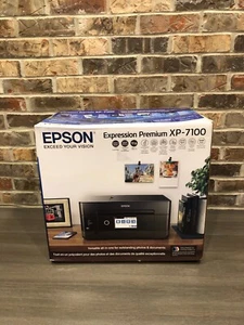 New Open Box Epson XP-7100 Wireless All-In-One Color Photo Printer - Picture 1 of 6