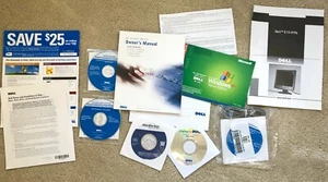 Dell Owner's Manual Dimension 2400 Phone Cable Word Perfect Microsoft Windows XP - Picture 1 of 2