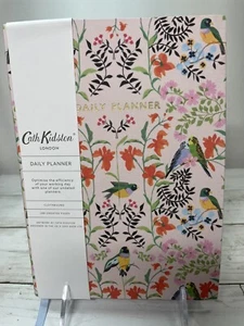 CATH KIDSTON London Daily Planner BIRDS 288 Undated Pages Clothbound Cover NEW - Picture 1 of 6