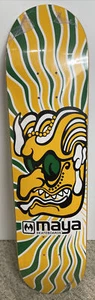 Maya Skateboards Aztec Mayan Deck custom made thick sturdy board 31” long New - Picture 1 of 6