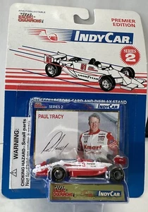 Robby Gordon Indy Auto mit Sammlerkarte & Ständer - Racing Champions Serie 2 - Bild 1 von 2