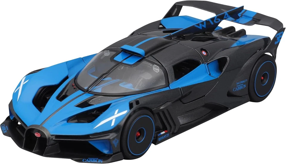 Болид Kyosho Maisto 1:24 Bugatti синий/черный MS32911BL - Изображение 1 из 1
