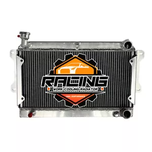 Full Aluminum Cooling Radiator For Mazda RX7 GSL 1979-1982 Turbo MT 1980 1981 82 - Picture 1 of 5