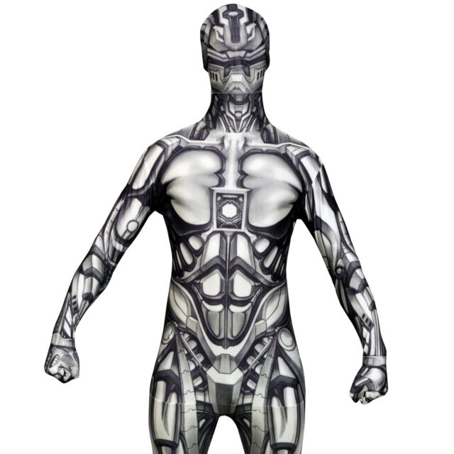 Morphsuits Kids the Rake Morphsuit Boys Girls Creepepasta Halloween Costume  Halloween Gray S 