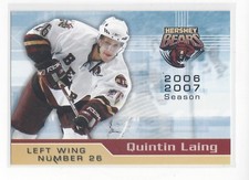 2006-07 Hershey Bears (AHL) Quintin Laing