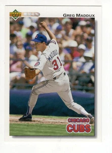 1992 Upper Deck Greg Maddux (HOF) #353 Chicago Cubs Free Shipping - Picture 1 of 2