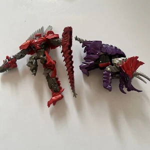 2x Transformers Age of Extinction Action Figure Scorn & Grimlock *Missing Pieces - Picture 1 of 19