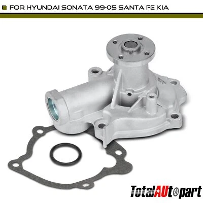Bomba de agua del motor con junta para Hyundai Santa Fe 2001-2006 Kia Optima 2001-2006 Foto 1 de 4