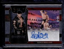 2022 Select WWE Ringside Action Signatures #RA-RHD Ridge Holland Auto
