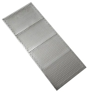 Lineares Vibrationssieb 12 mm Rundloch Obersiebgitter für JG40-95 Schüttler - Bild 1 von 4