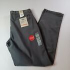 Dockers Chino Pants Mens 36x38 Gray Smart360 Comfort Knit  Straight Fit